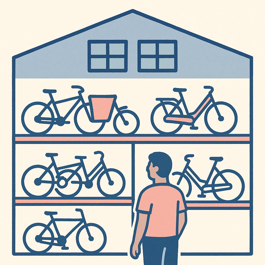 Un large choix de vélos électriques à louer